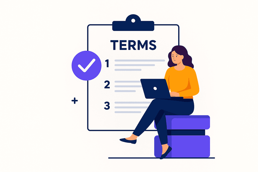 Terms of Service Illustration